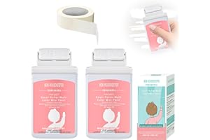 GXWCYI 2 StüCk Wandreparatur-RollbüRste mit Wandreparaturpaste Set, Schnelles Trocknen Wand Reparatur mit Roller, für Flecken, Risse, Graffiti, Kratzer Wandreparaturwerkzeug