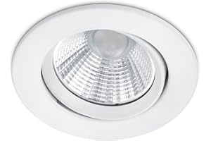 Trio Leuchten LED Einbauleuchten Pamir 650510131, Metall Weiß matt, inkl. 5,5 Watt LED