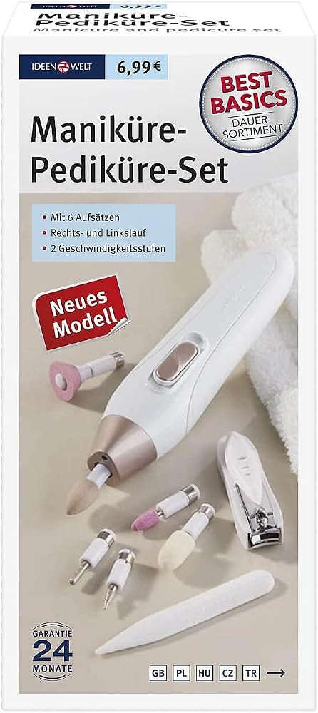 Ideenwelt Manikür ve Pedikür Seti Rose Gold 1 adet