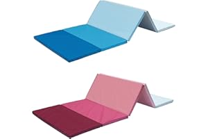 KAMEL GMBH Klappbare Turnmatte | ca. 185 x 76 x 3,2 cm | Tragbare und faltbare Kinder Weichbodenmatte, auch ideal als Gymnastikmatte – Fitnessmatte – Yogamatte - Spielmatte