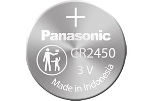 Panasonic Lithium 3V Coin Battery CR1616, Pack of 5
