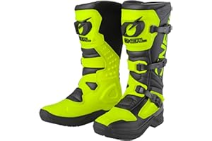 O'NEAL | Motocross-Stiefel | Motorrad Enduro | Innerer Knöchel-, Fuß, und Schaltzonenschutz, Perforiertes Innenfutter, hochwertiger Mikrofaser | Boots RSX | Erwachsene