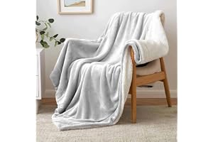LA VERNE Super Soft Single Bed Sherpa Reversible Blanket | Warm & Cozy Blanket for Mild to Heavy Winter | Ultra Soft Plush Wi