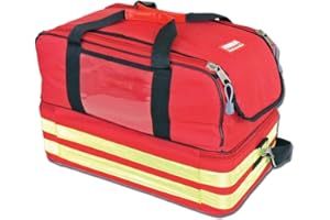 Gima Life-27161 teczka na amufulans, czerwona, duża, z wieloma przegródkami, na wypadki nagłe, pierwszą pomoc i medyczna pierwsza opieka, 47,5 x 33 x 30 cm
