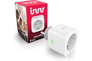 Innr Smart Steckdose, funktioniert mit Hue* und Alexa, Zigbee Repeater, Zigbee Steckdose mit Strommessung, 1-Pack
