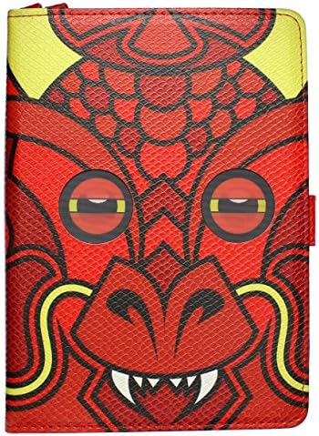 TabZoo Dragon Universal Tablet Case for 7" and 8" Tablets with Moving Eyes