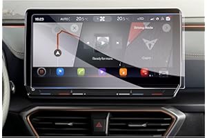 GAFAT 12" Cuprα Formentor 2021-2024/ Cuprα Leon 2023 2024 Screen Protector for Navigation, Formentor 2023 Glass Protective Film GPS Navi Touchscreen, 9H Anti-Scratch [Not for 10" & New 12.9"]