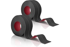 TATUNER 2 Rolls Bath Sealant Strip, Simple Seal Tape, Simple Seal Tape for Bathroom, Shower Sealant Self Adhesive Anti Mould Caulk for Window/ Bathtub / Kitchen/ Toilet/ Wall Corner with Scissor