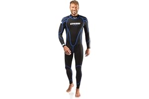 Cressi Maya Man Monopiece Wetsuit 2.5 mm, Muta Monopezzo senza Cappuccio in Neoprene Ultrastretch per Uomo