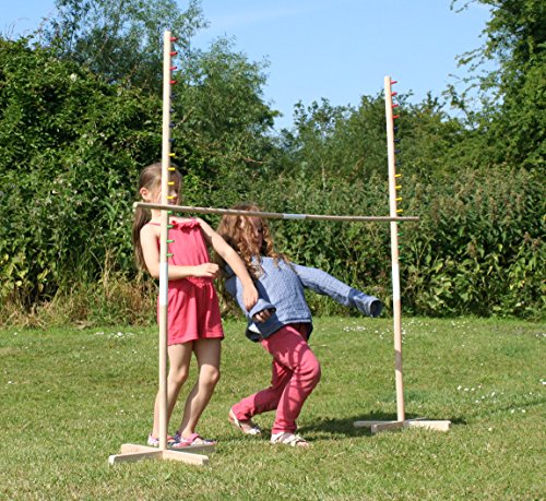 Wooden Limbo Game in a Bag- NEW Stronger design with lower pegs for all ages