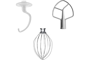 K AID K5AB, crochet de pétrissage K5ADH, fouet K5AWW pour robot KitchenAid Heavy Duty 5KPM50