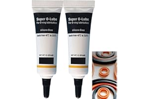 XINYIG 2pcs Silicone Grease for O-Rings,Silicone Grease Plumbing,Lubricant Plumbers Grease,Waterproof Silicone Faucet Lubricant,Plumbers Silicone Grease,Silicone O-Ring Lubricant,Plumbers Valve Grease