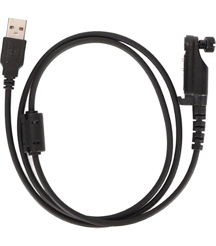 Diyeeni Cavo di programmazione USB,cavo di programmazione radio con porta seriale RS232 per Motorola HT1000,MTS2000,XTS3000,cavo radio bidirezionale USB