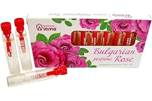 BULGARIAN ROSE KARLOVO Bulgarian Rose Parfüm Aroma 10 Ampullen x 2.1 ml Souvenir und Geschenk