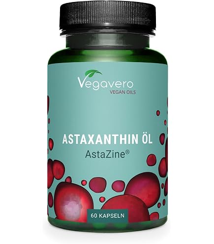 Astaxanthine 6mg - 60 Capsules Vita World - 100% Naturel (Haematococcus Pluvialis)