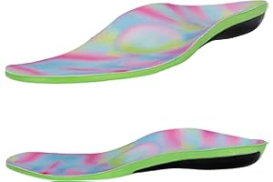 Everhealth Wkładki ortopedyczne do butów, ortopedyczne wkładki do butów, ortopedyczne wkładki wspierające łuk, do pronacji, zapalenie powięzi podeszwowej, łagodzące ból, wygodne, wspierające wkładki