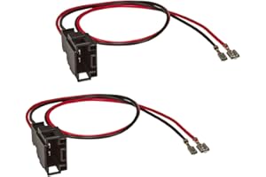 tomzz Audio 7134-001 adapter g?o?ników (zestaw 2 szt.) na DIN pasuj?cy do Mercedes A C E CLK Sprinter Viano Vito VW Crafter