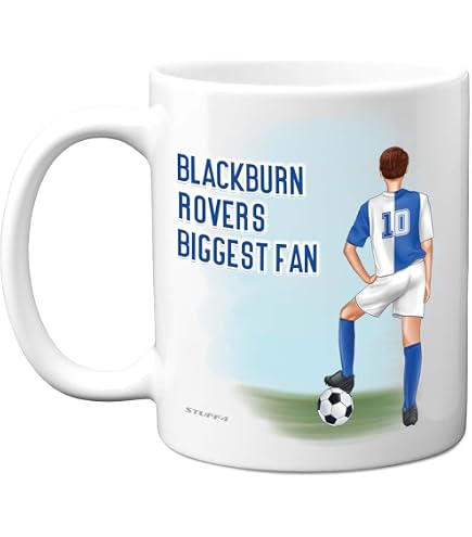Tazza Personalizzata Blackburn Rovers - Regalo Per Tifosi