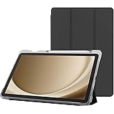 Klasse Samsung Galaxy Tab A9+ Plus 11 inch Compatible Smart Case with S Pen Pen Holder, Trifold, Flexible, Matte, Shockproof Full
