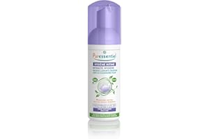 Puressentiel - Hygiène Intime - Mousse Lavante Douceur - Aux 3 eaux florales et à l'aloé vera - Bio - Usage quotidien pour apaiser les muqueuses irritées - 150 ml