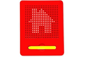 Amasawa Kids Steel Ball Drawing Toys, Magnetic Beads Drawing Board, Magnetic Steel Ball Drawing Toys, Magnetic Steel Drawing Board, for Boys and Girls, Magic Board with Balls