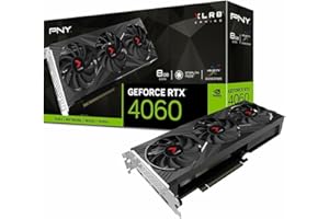 PNY GEFORCE RTX™ 4060 8GB XLR8 Gaming VERTO RGB Triple Fan Edition Scheda grafica DLSS 3
