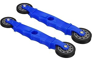 PATIKIL 2Pcs Herramientas de Rodillo Giratorio, LED Tira Canal Rodillo Herramienta Planas/U-Ranura Ruedas para 5-10mm Ancho LED Tira para Mosquiteras Sello de Puerta Ventana, Azul