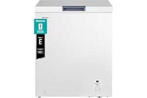 Hisense MCF141E Congelatore a pozzo 142 litri, illuminazione Led, super silenzioso 40 db, classe E