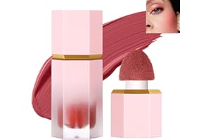 Beauty Searcher Gel per guance, crema di fard liquido, sensazione di leggerezza e traspirabilità, lunga durata, a prova di sbavature, aspetto naturale, trucco di fard per la pelle (#108 SWIPE RITUAL)