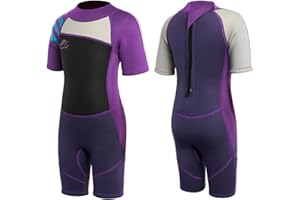 Gogokids Shorty kombinezon do nurkowania, Neopren 2,5 mm do pływania do aktywności wodnych 2-10 lat