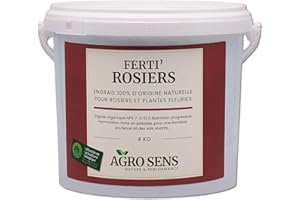 Engrais rosiers et arbustes à fleurs - Agro Sens - Seau 4 kg
