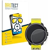 BROTECT Glass Foil for Suunto Race | Transparent Screen Protection Made in Germany 9H Hardness Anti-Scratch Glass Protector