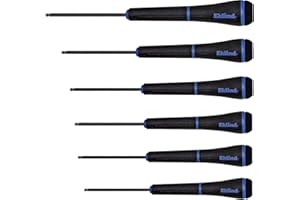 EKLIND 92600 PSD Ball-Hex (allen) Precision Screwdriver - 6pc set Metric MM sizes 1.3-4