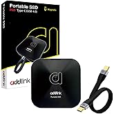 Addlink P30 2TB 4000-3600 MB/s USB 4.0 (40Gbps) Type-C Portable Portable SSD AD2TBP30B4K