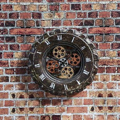 Wall Decor Iron Retro Wall Art Tire Wall Decoration