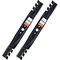 2 Stück High-Lift Rasenmähermesser Für Troy Bilt Bronco/Pony/Mustang & Cub Cadet 42 Zoll – Ersetzt 942-04308, Passend Für 106,7 Cm Deck