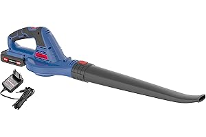 GÜDE ALPHA Güde 58589 Akku Laubbläser LB 18-201-05 (18 V, Easy-Energy-Exchange), Blau, Schwarz, Rot