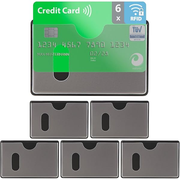 12 Étuis Anti-RFID Pour Cartes Bancaires - Protection Contre Le Piratage