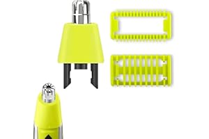 STFALI Nasenhaartrimmer Herren Ersatzklinge für One Blade Aufsätze, Aufsätze Trimmaufsätzen mit Tasche für Philips One Blade & One Blade Pro Rasierer, Klingen QP2520 QP2530 QP2620 QP2630 QP6510 QP6520