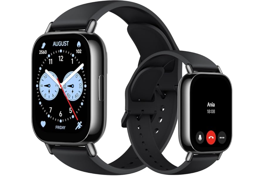 Xiaomi Redmi Watch 5 Lite, Smartwatch con display AMOLED 50mm, GNSS integrato, Chiamate Bluetooth, Autonomia 18 giorni, Resistenza Acqua 5ATM, Monitoraggio Salute e Sonno, 150+ modalità Fitness