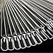 Velishy(TM) 50Pcs Nail Art Design Tool False Tips Practice Display Fan Board