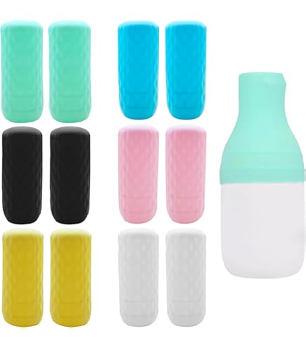 8 Pezzi Maniche Elastiche Per La Prova Di Perde Da Viaggio Custodia In Silicone H 853554