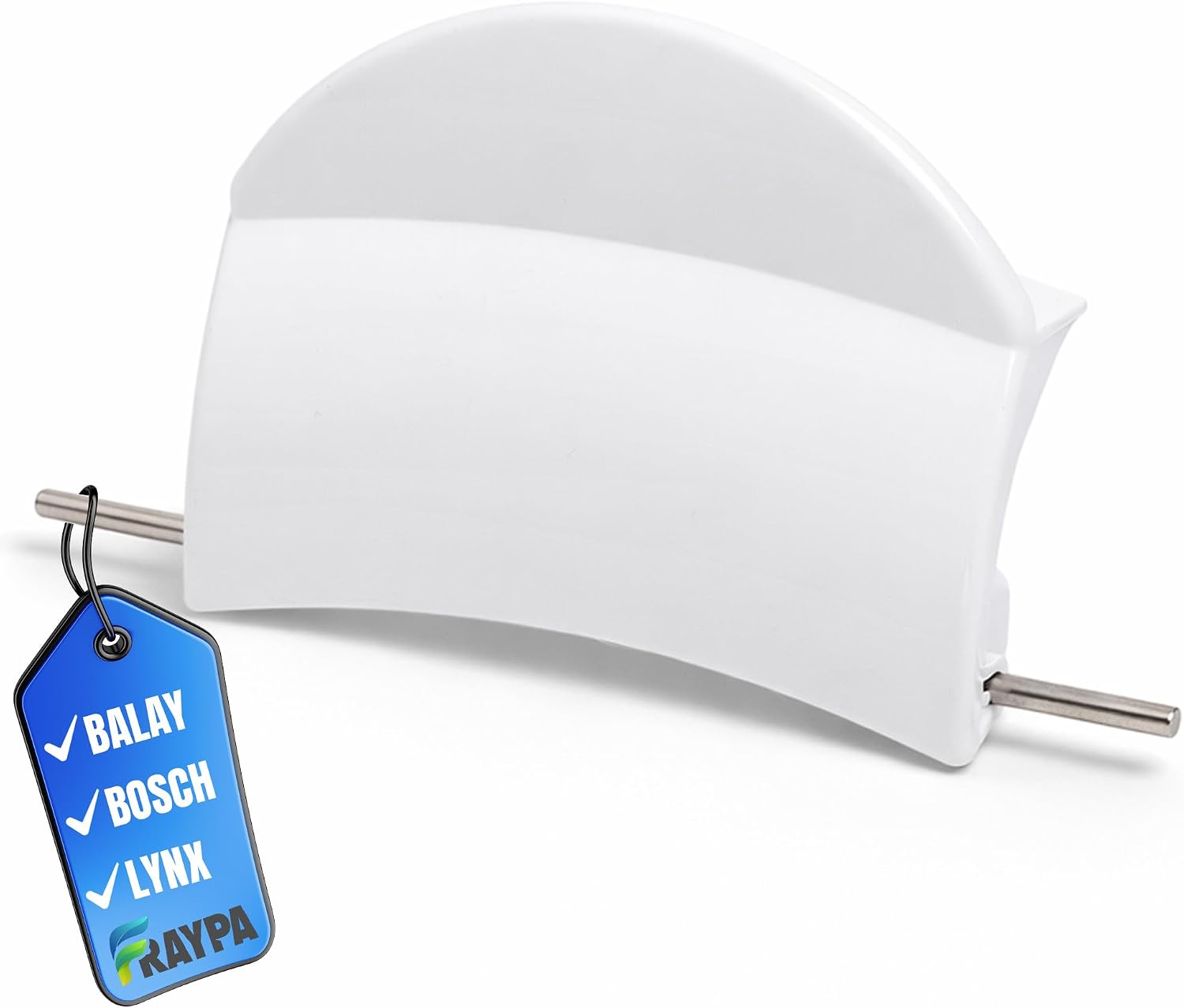 FRAYPA® Cierre Puerta Lavadora Compatible Con Bosch, Balay, Lynx - Código 00483087 - Recambio Puerta Lavadora Resistente De Fácil Insatalación - Cierre Seguro - Alta durabilidad - Ajuste Preciso.