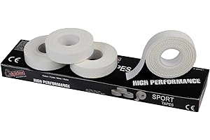 ‎ALPIDEX ALPIDEX 4 x taśma sportowa sztywna 4 sztuk kolory do wyboru 1,5 cm x 10 m Sport Tape taśma klej±ca zestaw rolek taśmy sportowej