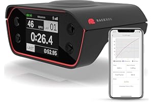 PROPARTS RaceBox 10hz GPS Runden Laptimer Leistungsmesser Datenlogger Beschleunigungsmessgerät Performance Race Box Track Day Drag Racing GPS Auto Geschwindigkeitsmesser mit Mobile App