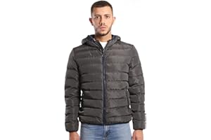 TONY BACKER Giubbotto Jacket Giacca Uomo Invernale con Cappuccio, Giubbino Giacchetto Uomo Giubbini Giubbotti Invernali Caldo Antivento