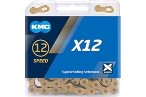 KMC Chain X12 Ti-n Cadena, Unisex Adulto