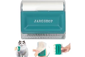 JARCSHOP 1 CEPILLO QUITAPELOS MASCOTAS más 1 CEPILLO PELO GATOS. Cepillo Quita Pelos de Gato, Cepillo Gatos Quitapelo y Quitapelos Gato - Cepillo Quitapelos, Peine Para Perros y Cepillo Pelo Perro. (VERDE)