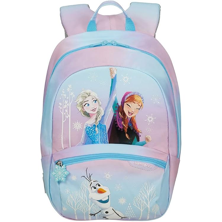Frozen Kinderrucksack, 35 Cm – Blau, Mit Disney-Motiv, Für Schule & Freizeit