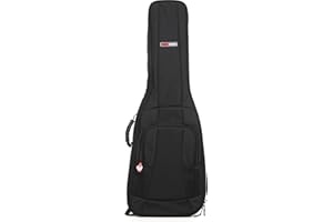 Gator Cases 4G Series Gig Bag für E-Gitarren mit verstellbaren Rucksackgurten; passend für Jazzmaster-Style-Gitarren (GB-4G-JMASTER) , Schwarz